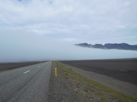 Cycling into the fog