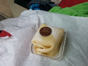 Weird crepe pastry