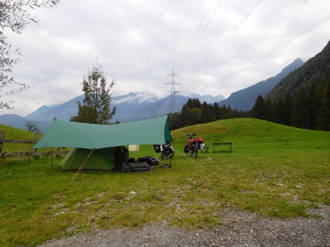 The view from our campsite