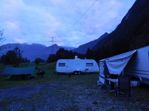 The same view an hour later.....