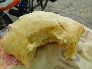 Coconut filled little pastry