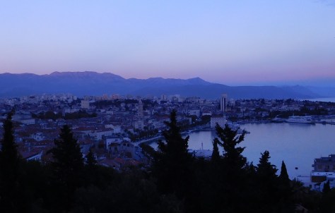 Dusk in Split