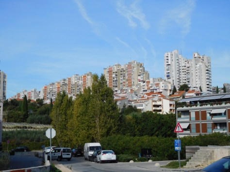 80s highrise in Split