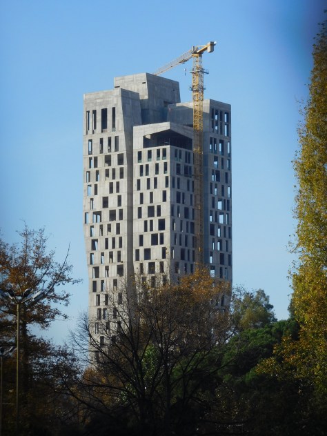 New buildings are going up everywhere