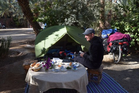 Breakfast delivered to our door!