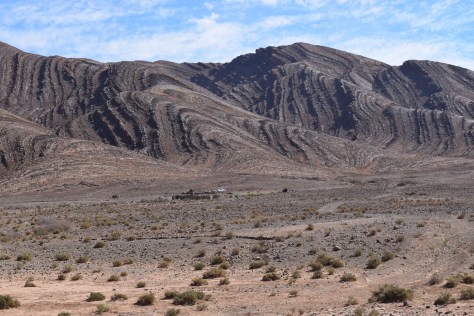 Berber tents in the wilderness near Tagmoute